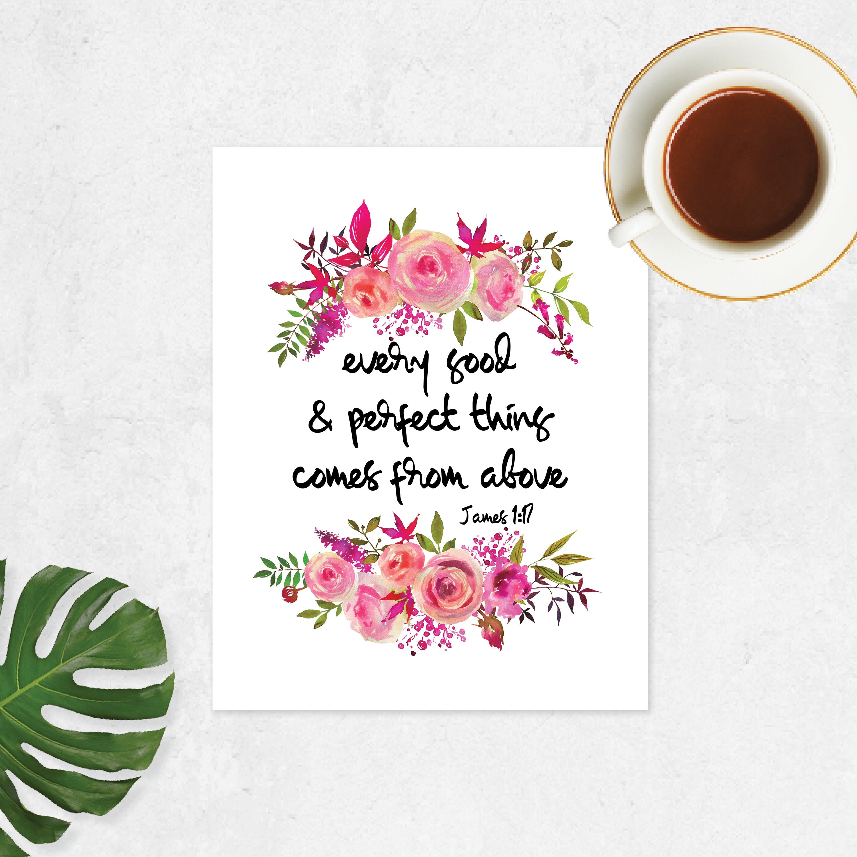 Every Good and Perfect Thing Comes From Above
