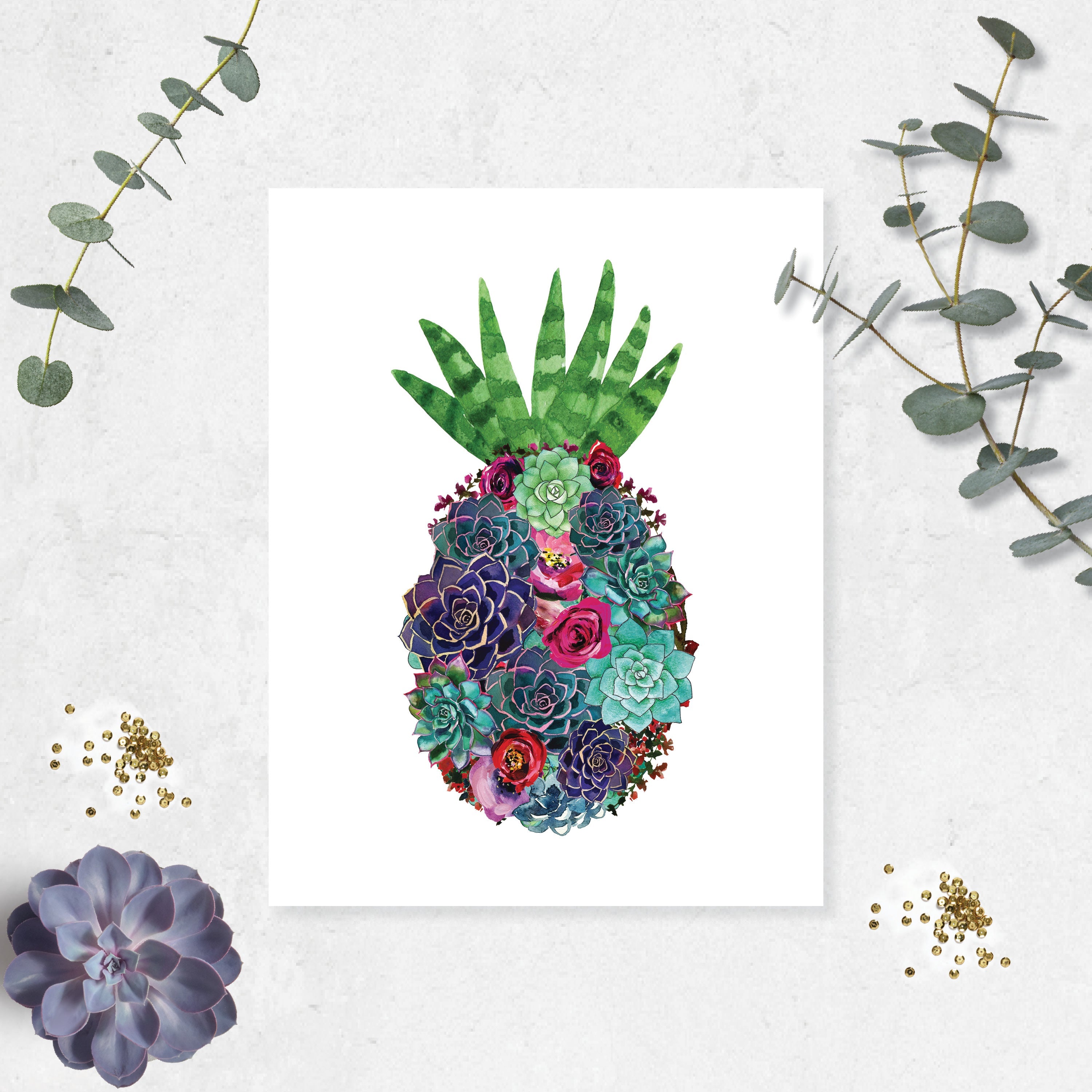 Pineapple Succulents