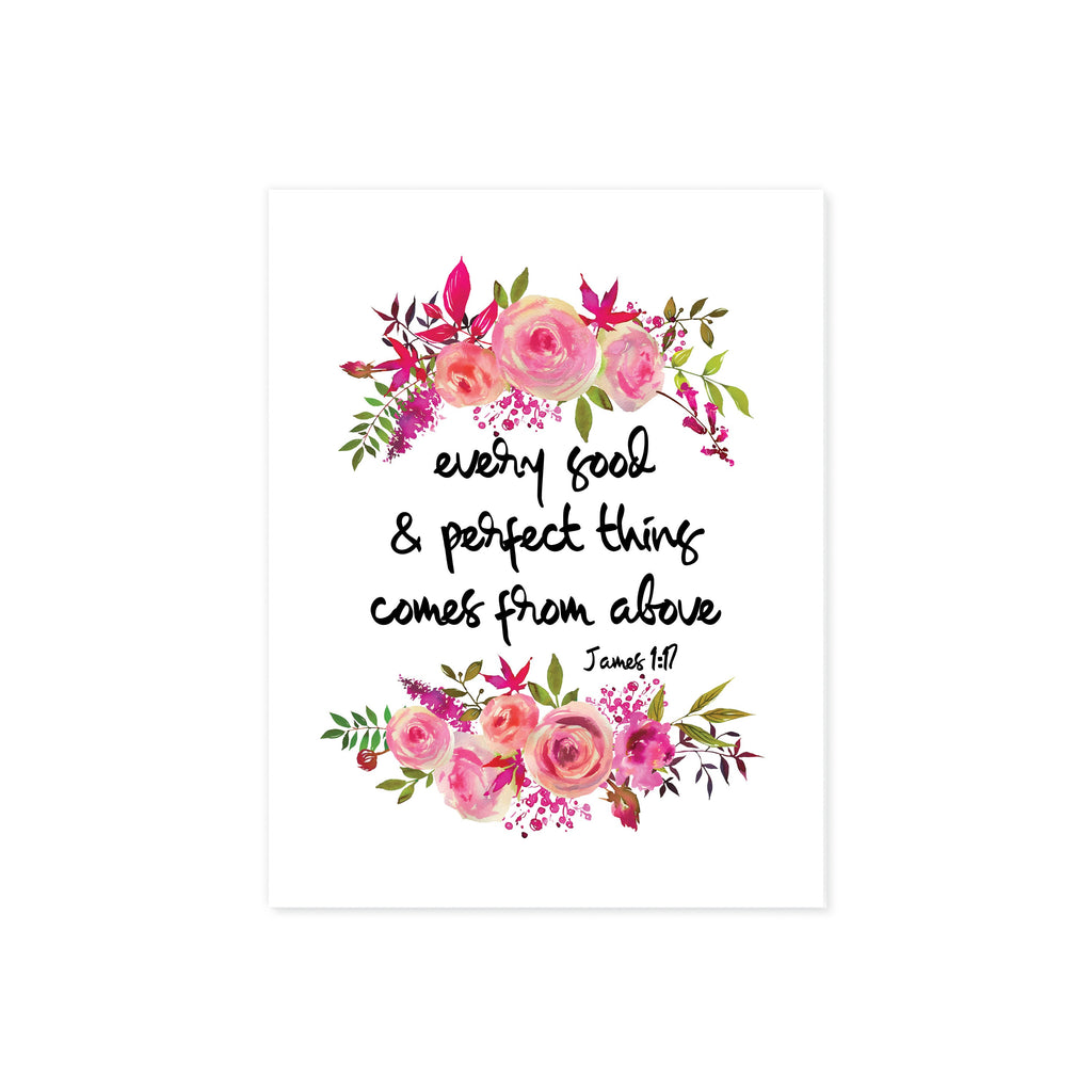Every Good and Perfect Thing Comes From Above