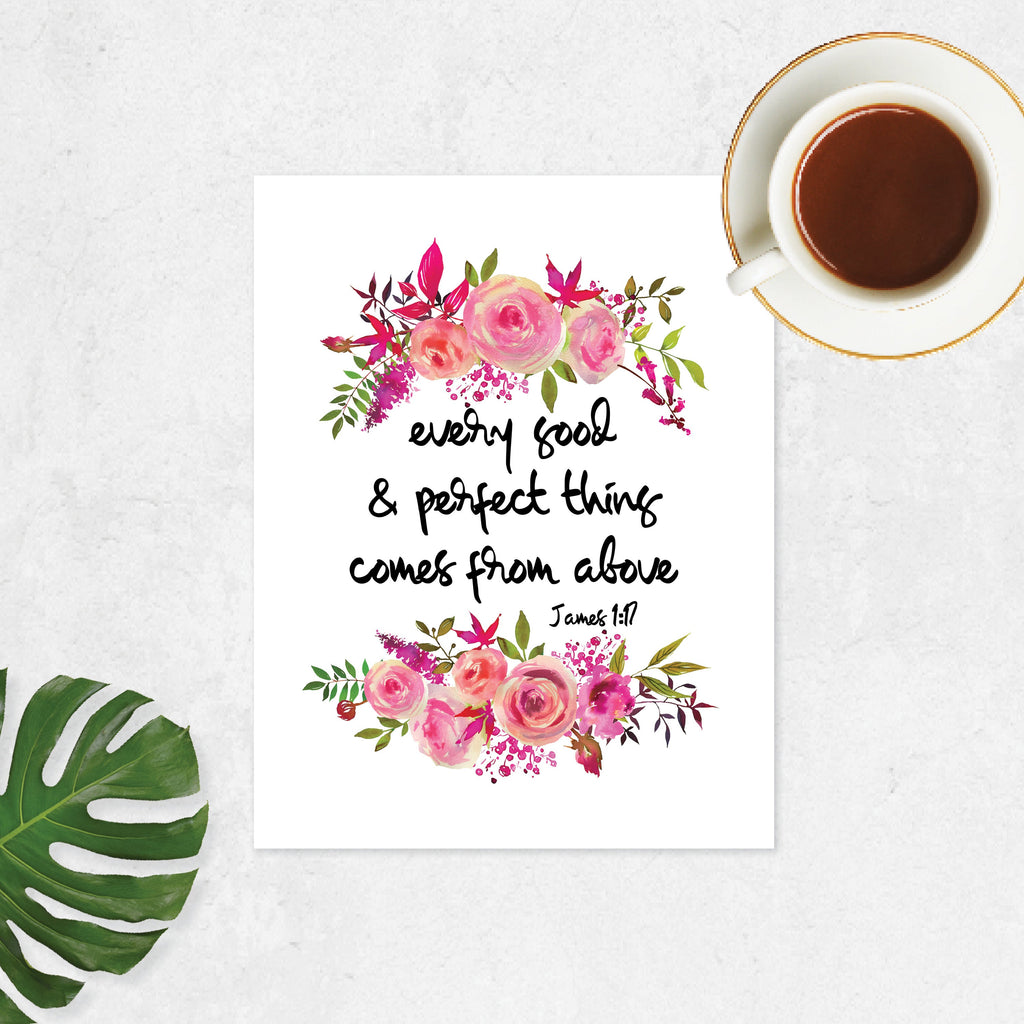Every Good and Perfect Thing Comes From Above